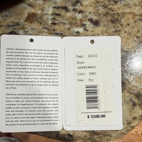 Celine Black Leather Tote - Picture 10 of 16